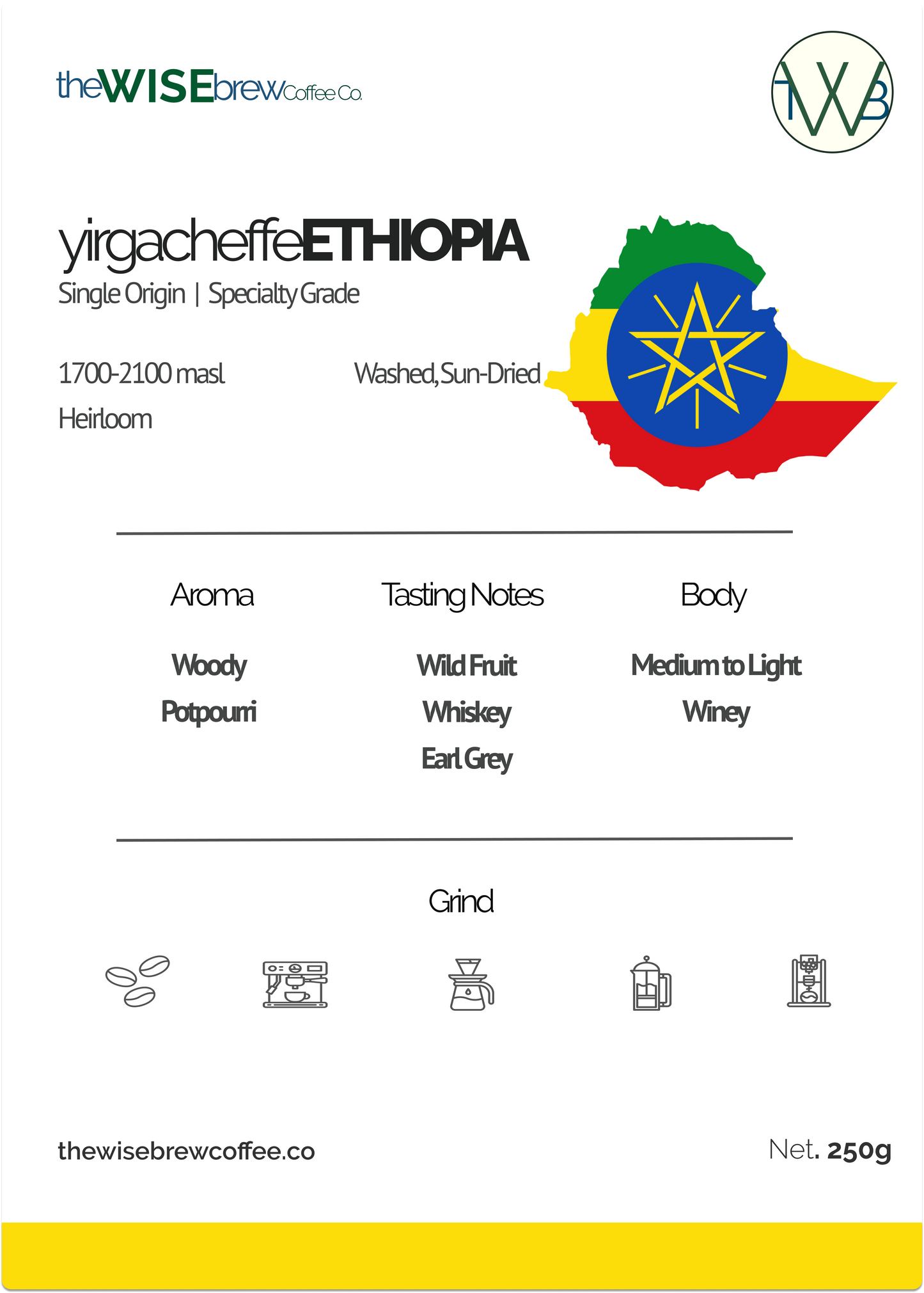 yirgacheffe ETHIOPIA